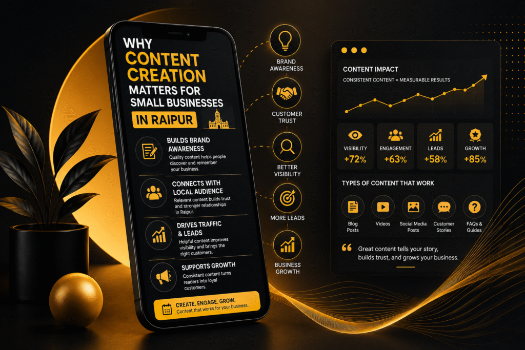 Content creation in raipur
